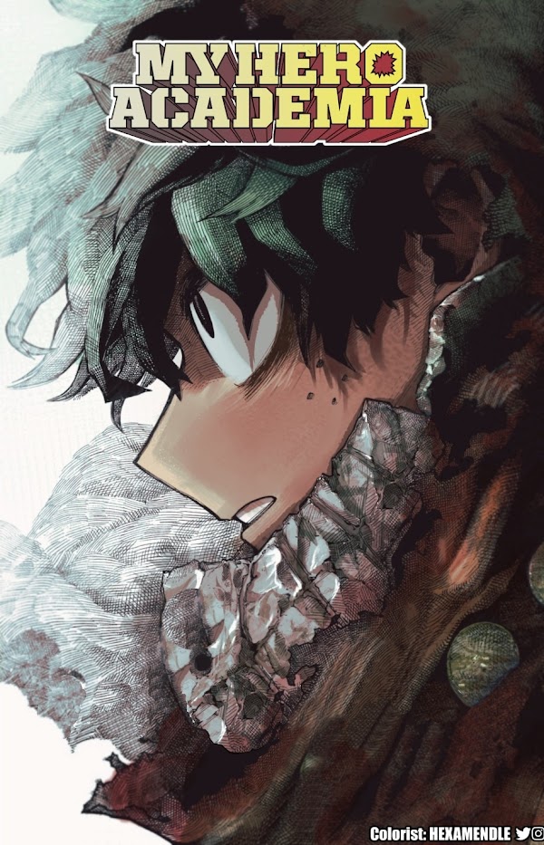 boku no hero colored Cover