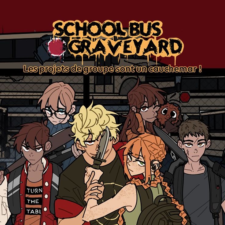 school Bus graveyard Cover